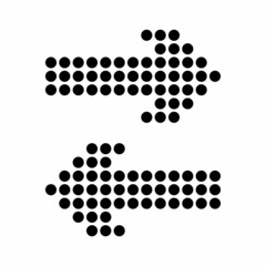 Rounded arrow vector. High quality and suitable for your design, web design, mobile app design, etc. Isolated vector illustration on a white background.