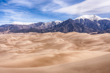 Naklejka premium Great Sand Dunes National Park in Colorado
