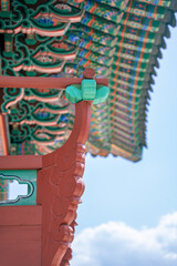 한국 사찰 난간 