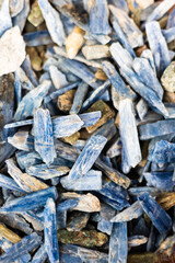 Kyanite for sale at rock shop