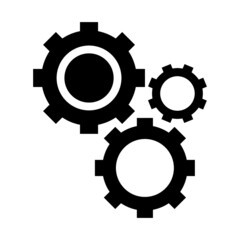 gears silhouette 