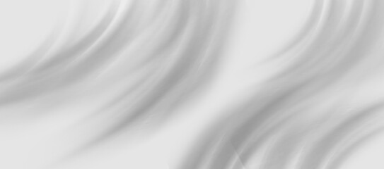 white cloth background abstract with soft waves2