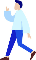 man walking