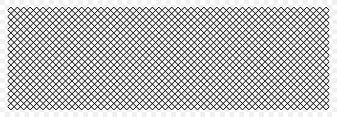 Geometric seamless pattern with squares. Lattice on transparent background.