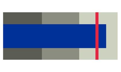 Vector illustration of a flat design bullet chart template with a combination of gray, blue, and red gradients. editable colors. 5000 x 3000 pixels perfect.