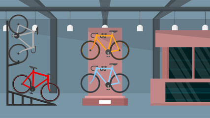 Bike Shop - Interior Scenes