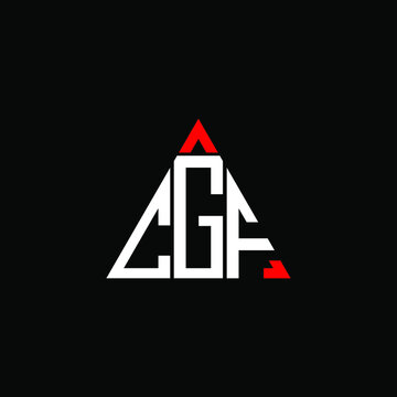 CGF letter logo creative design. CGF unique design
