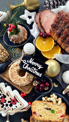 Christmas Family Dinner Table