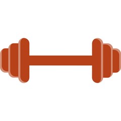 Dumbbell icon vector gym logo symbol isolated