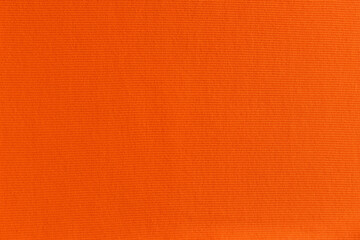 bright orange fabric background. ribbed texture. seamless pattern of textile - obrazy, fototapety, plakaty