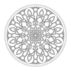 Mandala vector element round ornament decoration