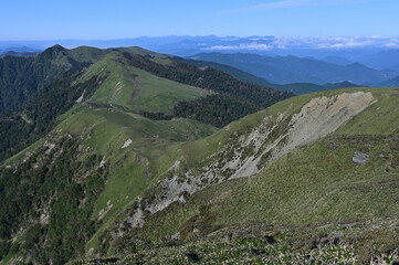 四国で最も美しい山「三嶺」の秋