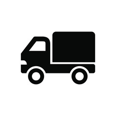 Truck icon vector graphic