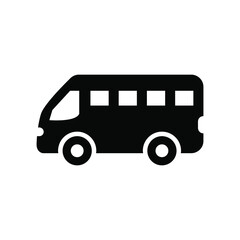 Bus icon vector graphic