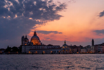 Obraz na płótnie Canvas Sunset Venecia