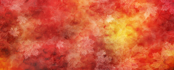 Fototapeta na wymiar Autumn or fall leaves texture abstract background