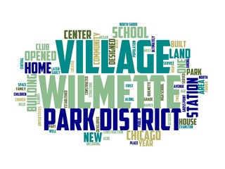 wilmette wordcloud concept, wordart, wilmette,illinois,architecture,water