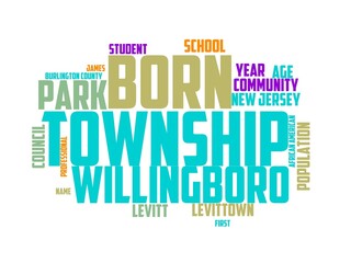 willingboro wordcloud concept, wordart, willingboro,states,city,usa