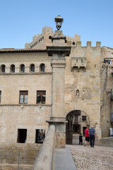 Fototapeta na wymiar San Roque Gate, Valderrobres, Aragon