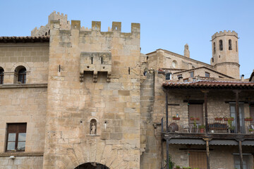 Fototapeta premium San Roque Gate in Valderrobres, Aragon