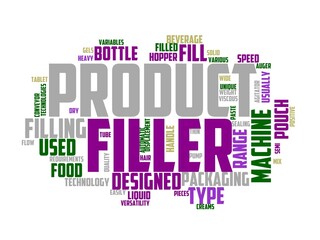 shelf filler wordcloud concept, wordart,