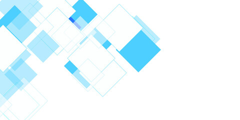 Abstract Blue Background With Lines