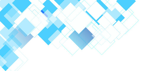 Abstract Blue Background With Lines
