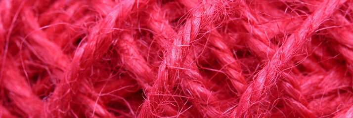 red ball of wool background 