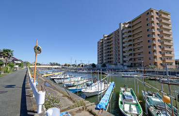 湖西市の街並み