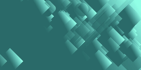 Obraz premium Abstract Blue Background With Squares