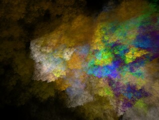 Imaginatory fractal abstract background Image