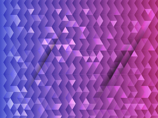 Seamless Gradient Geometric Triangle Pattern Background.