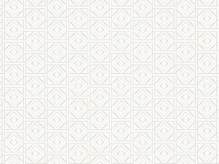 Endless Overlapping Diamond Square Pattern Background.