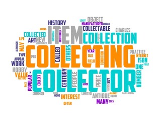 collecting wordcloud concept, wordart, collect,click,online,commerce