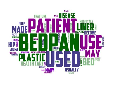 bedpan wordcloud concept, wordart, bedpan,food,isolated,sea,graphic