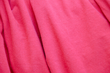 Bright red fabric texture for backgrounds