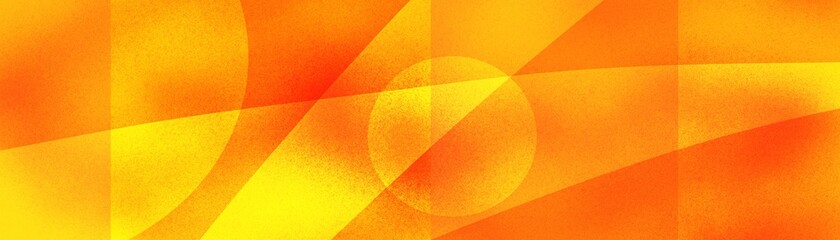 abstract layered geometric background pattern in orange and yellow color. colorful grunge texture element for creative design. - obrazy, fototapety, plakaty
