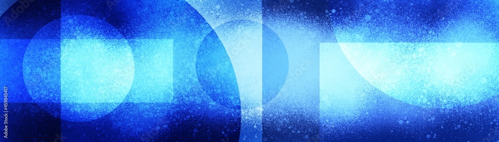 Poster abstract layered geometric background pattern in blue colors. colorful grunge texture element for cr