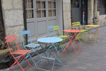 personne à la terrasse