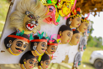 Carnival masks, Purulia