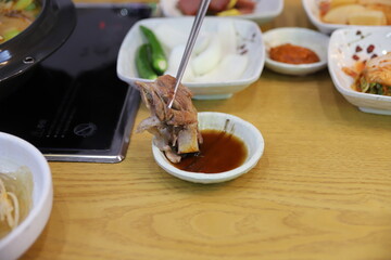 pork skin, meat, meal, fresh, food, dinner, ingredient, delicious, roasted, dish, cuisine, grilled, lunch, fillet, pork, pepper, grill, closeup, korean food, pork belly, barbecue, vegetable, tasty, re