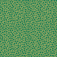 Pattern with leaves of nature. Tea time. Background with mint tea leaves. Texture herbal tea drink for summer textile backgrounds. Have a nice tea. Vector illustration