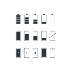 Battery Icon Set