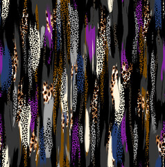 Seamless abstract pattern, texture print.