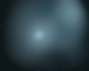 Abstract cosmic space dark blue background with lights and stars