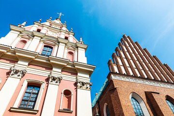 Jesuit Church and St John Archcathedral in Warsaw, Poland