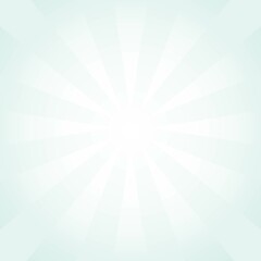 White and green Sunburst Pattern Background. Sunburst with rays background. Vector illustration. White and green radial background. Halftone background.