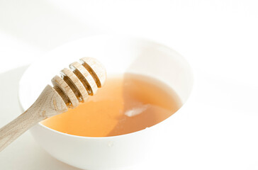 spoon with honey