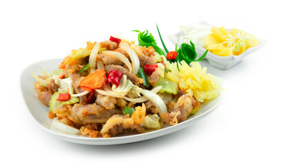 Tangsuyuk Korean sweet and sour pork is a popular Chinese influenced Korean