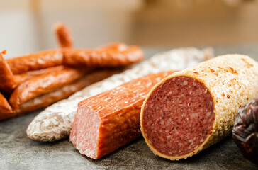 salami and sausage